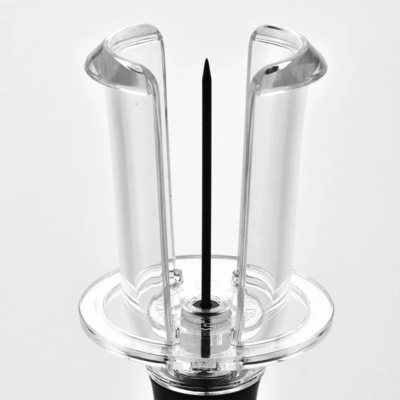 Air Pump Wine Bottle Opener Set Stainless Steel Pin Pneumatic Wine Corkscrew with Bottle Stopper Kitchen Tools Bar Accessories