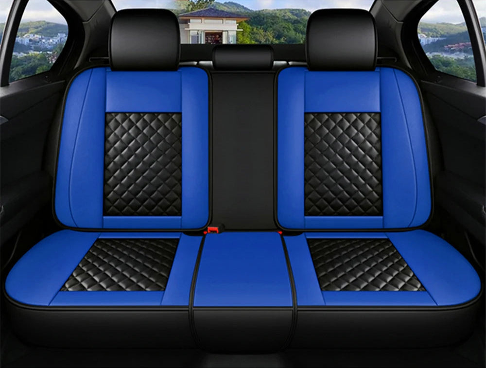 Leather Car Seat Cover Sets for Renault Megane Duster Captur Clio Laguna Kadjar Scenic Koleos Fluence Auto Interior Accessories