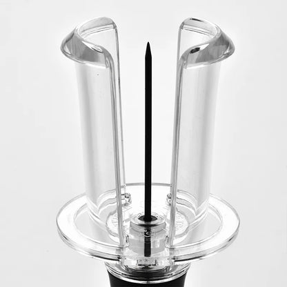 Air Pump Wine Bottle Opener Set Stainless Steel Pin Pneumatic Wine Corkscrew with Bottle Stopper Kitchen Tools Bar Accessories